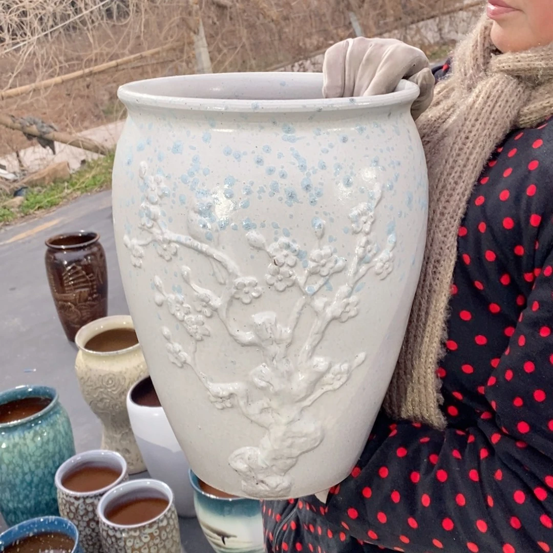 红陶口25高35～～～