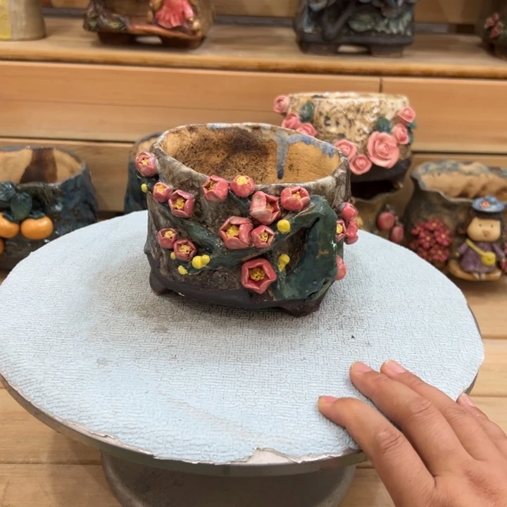 陶然多肉花盆百搭