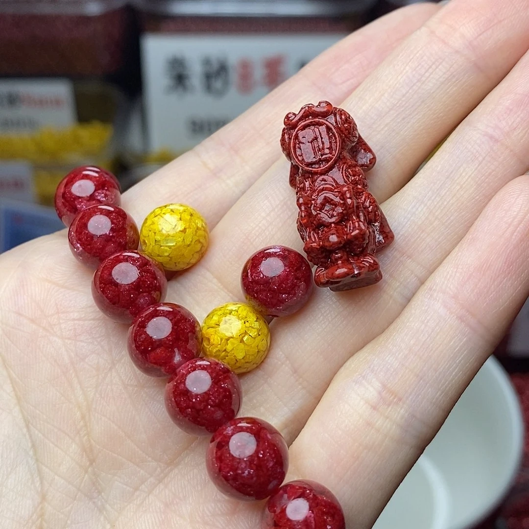 天然辰砂用****8玉化10