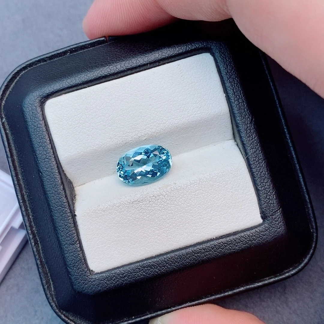 未镶嵌海蓝宝石笔搁3.09ct 吉尔德 圣玛利亚