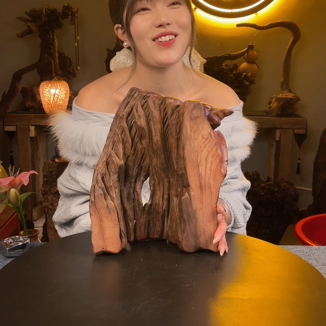 柚木4号紫柚木佛龛摆件