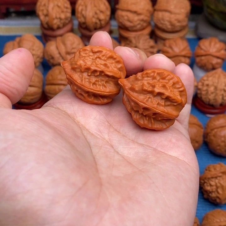 把件文玩核桃龙脊背