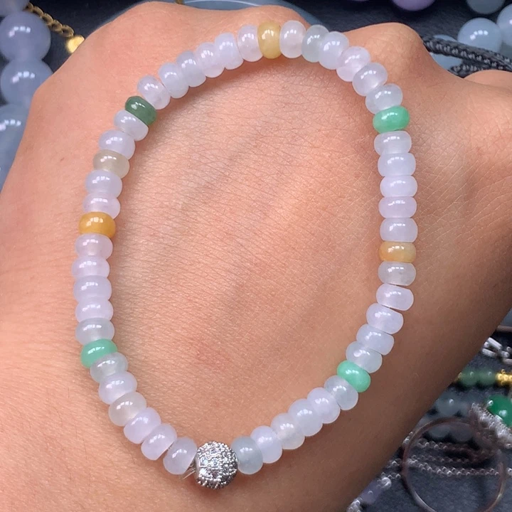 翡翠未镶嵌手链卡5