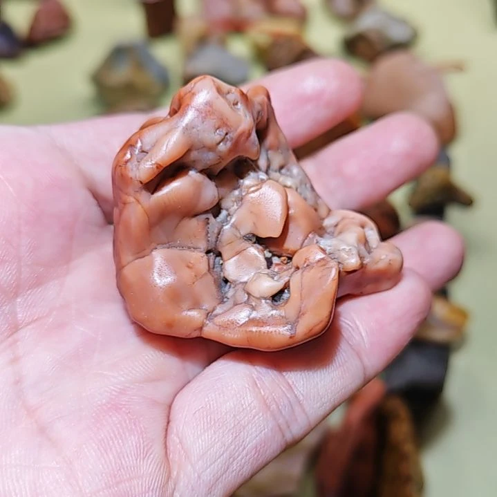 石材戈壁石手把件摆件