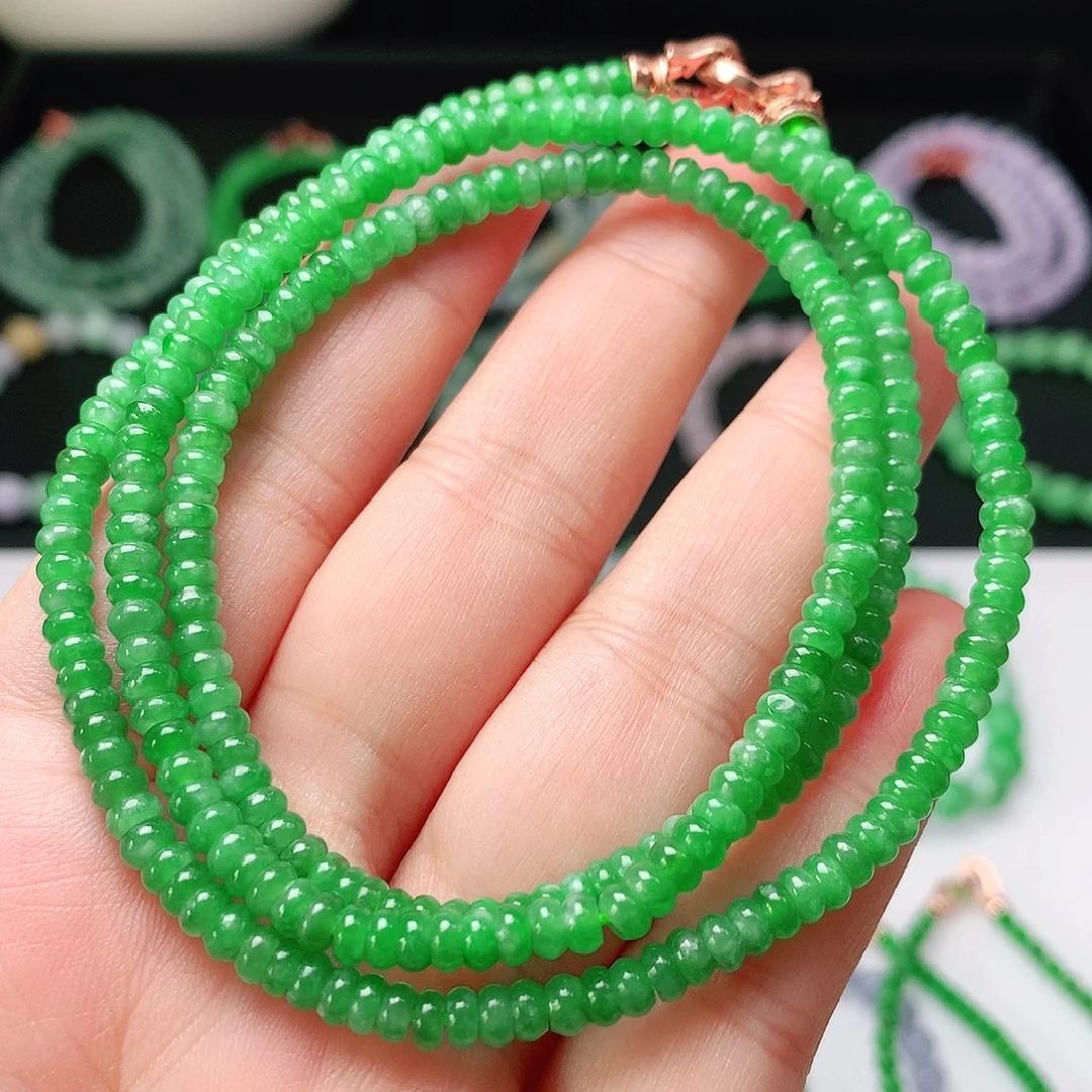 翡翠未镶嵌手链翡翠