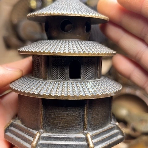 铜制文玩把玩物件