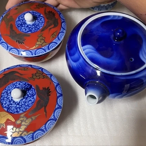 【闪购商品】碟彦*子中古工艺品回流瓷器