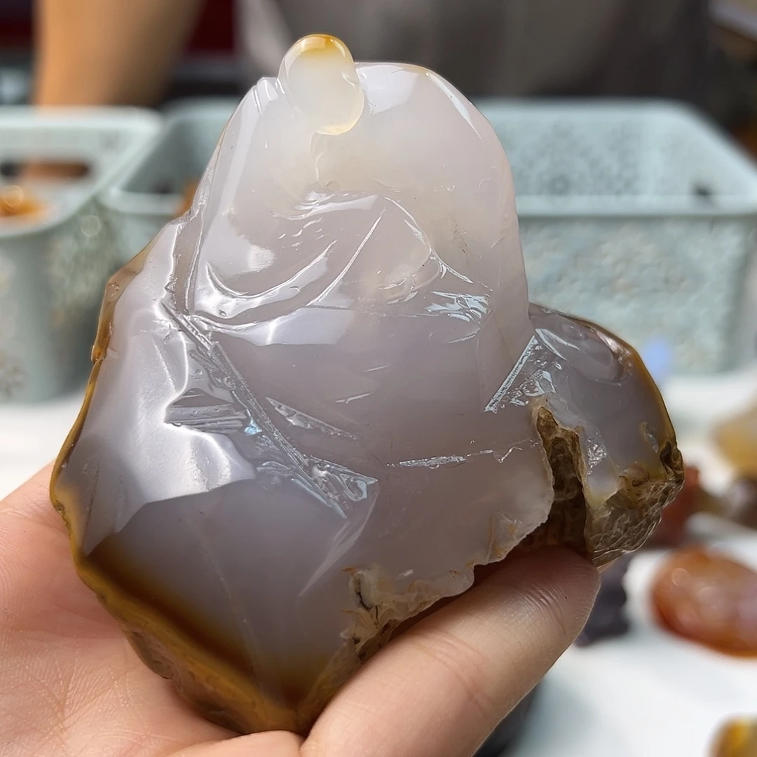 未镶嵌颈饰玛瑙/玉髓