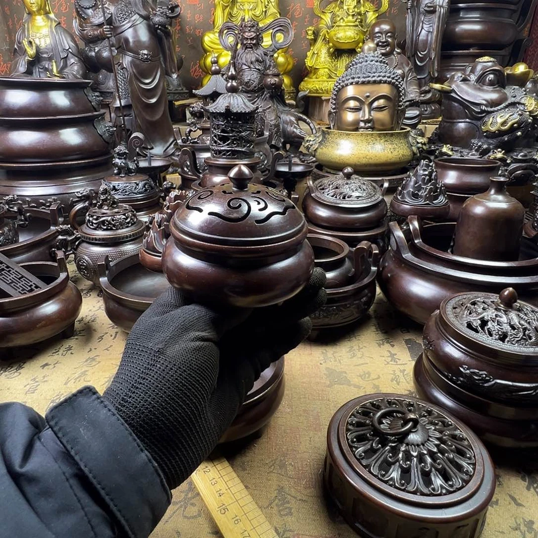 熏香炉铜香炉供香炉家用铜香炉家用供香炉