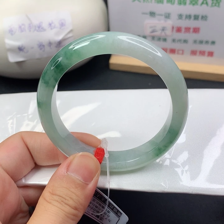 未镶嵌手镯翡翠5455