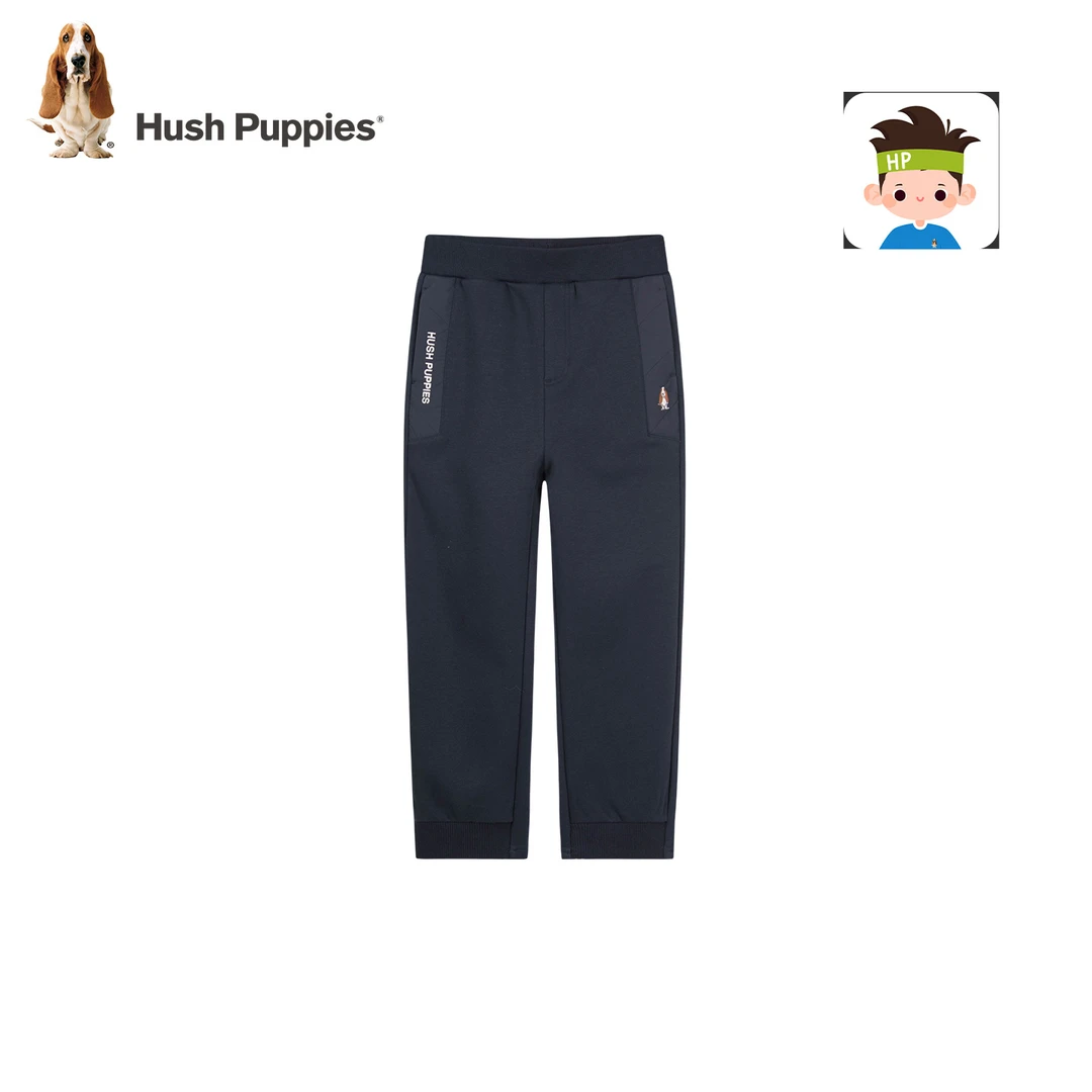 【马术俱乐部】暇步士童装2025年秋冬新款儿童加绒保暖一体绒长裤