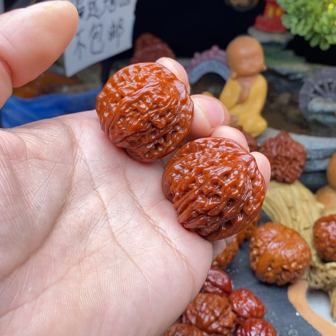 善***念把件文玩核桃小四楼