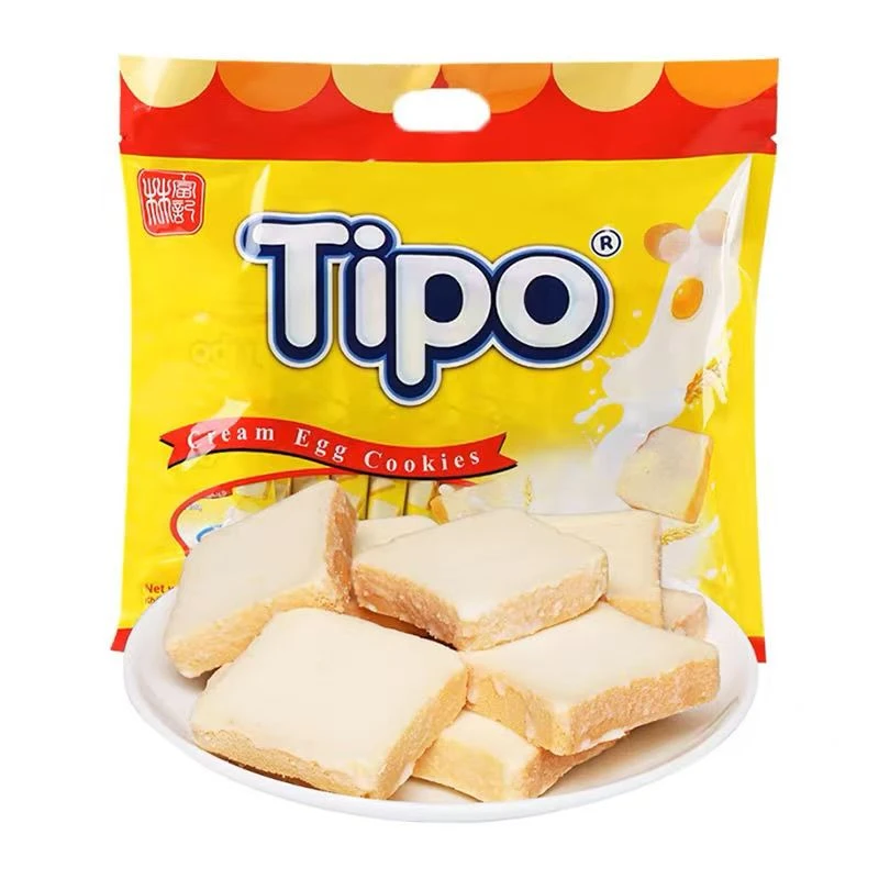 越南进口Tipo面包干牛奶涂层饼干面包脆饼干独立包装饼干零食270g