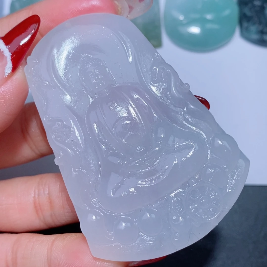 定制翡翠吊坠未镶嵌