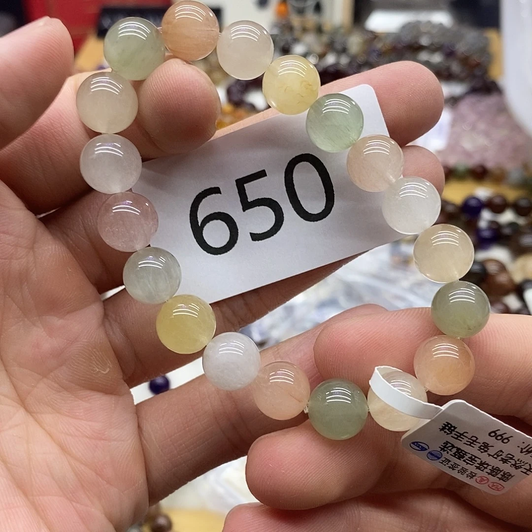 水晶手链未镶嵌天然