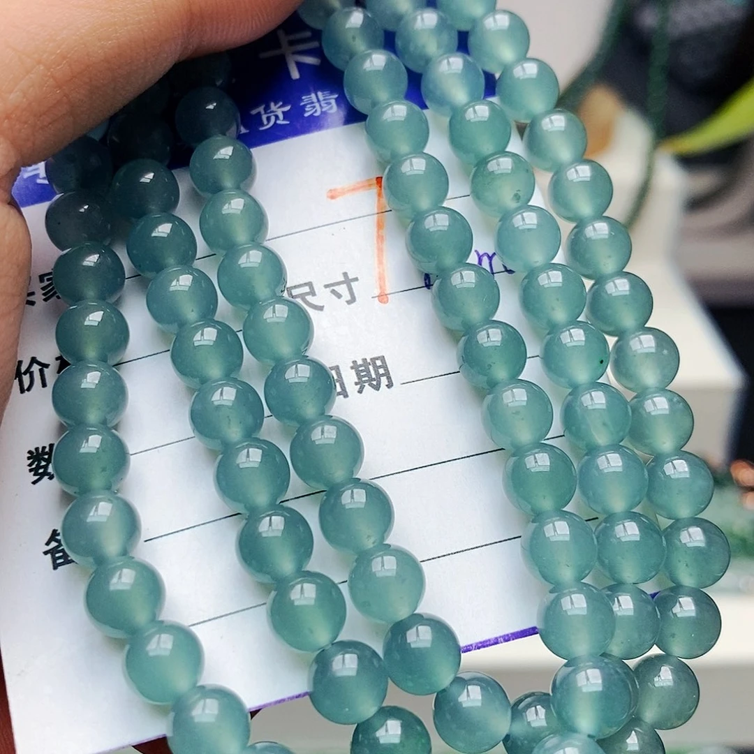 翡翠未镶嵌手链翡翠