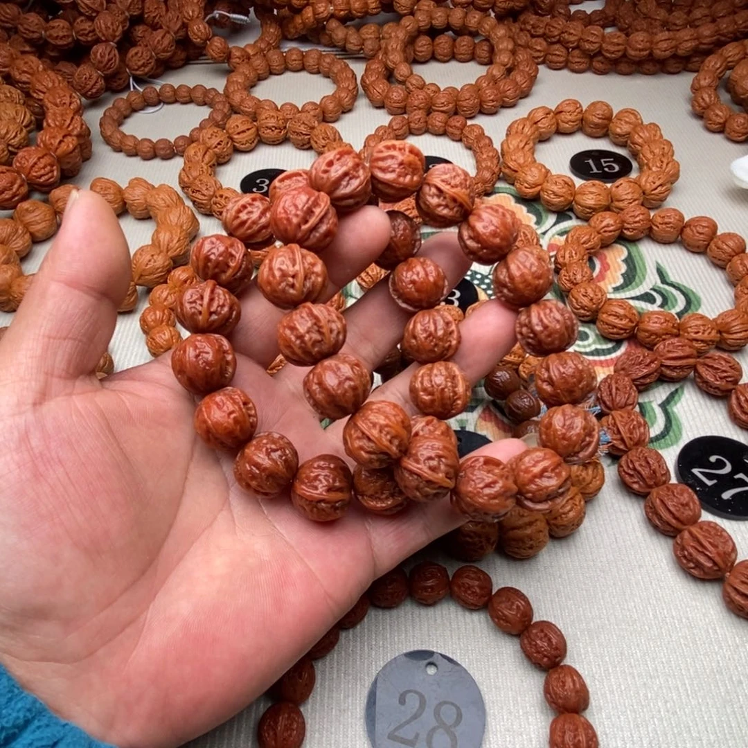 文玩核桃手串福利龙珠1.8