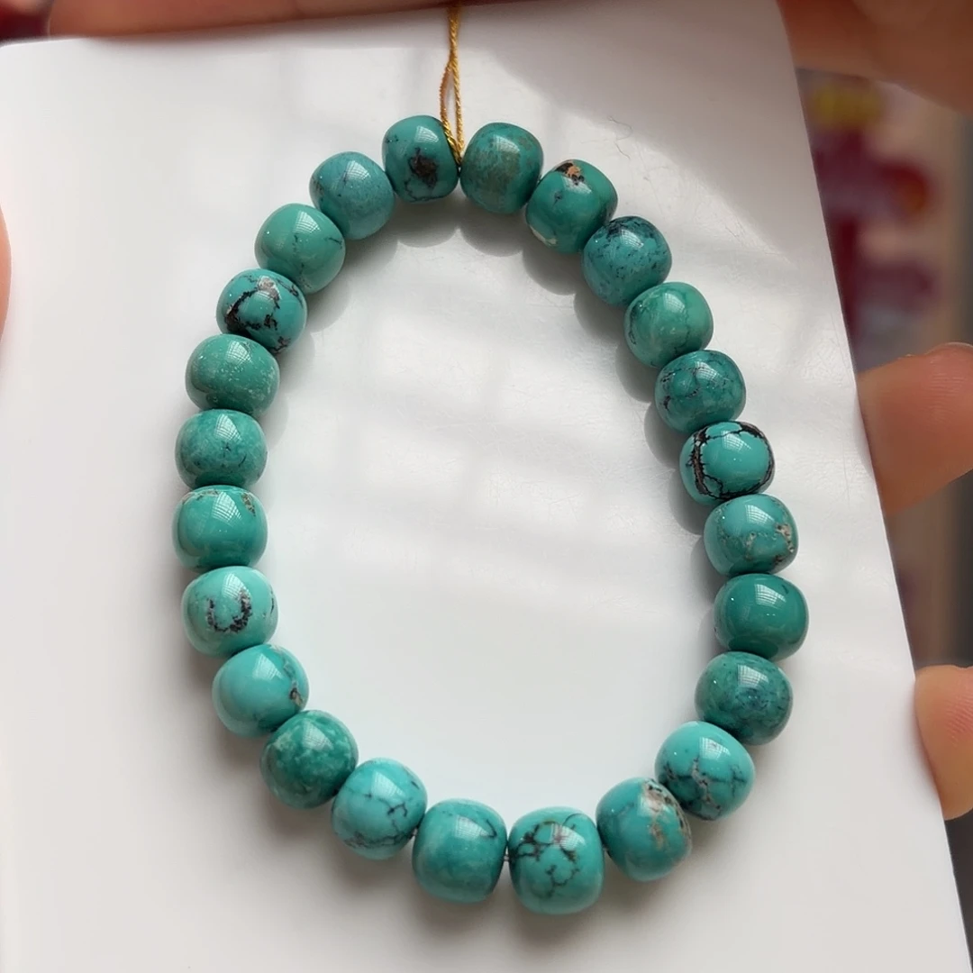 绿松石未镶嵌颈饰