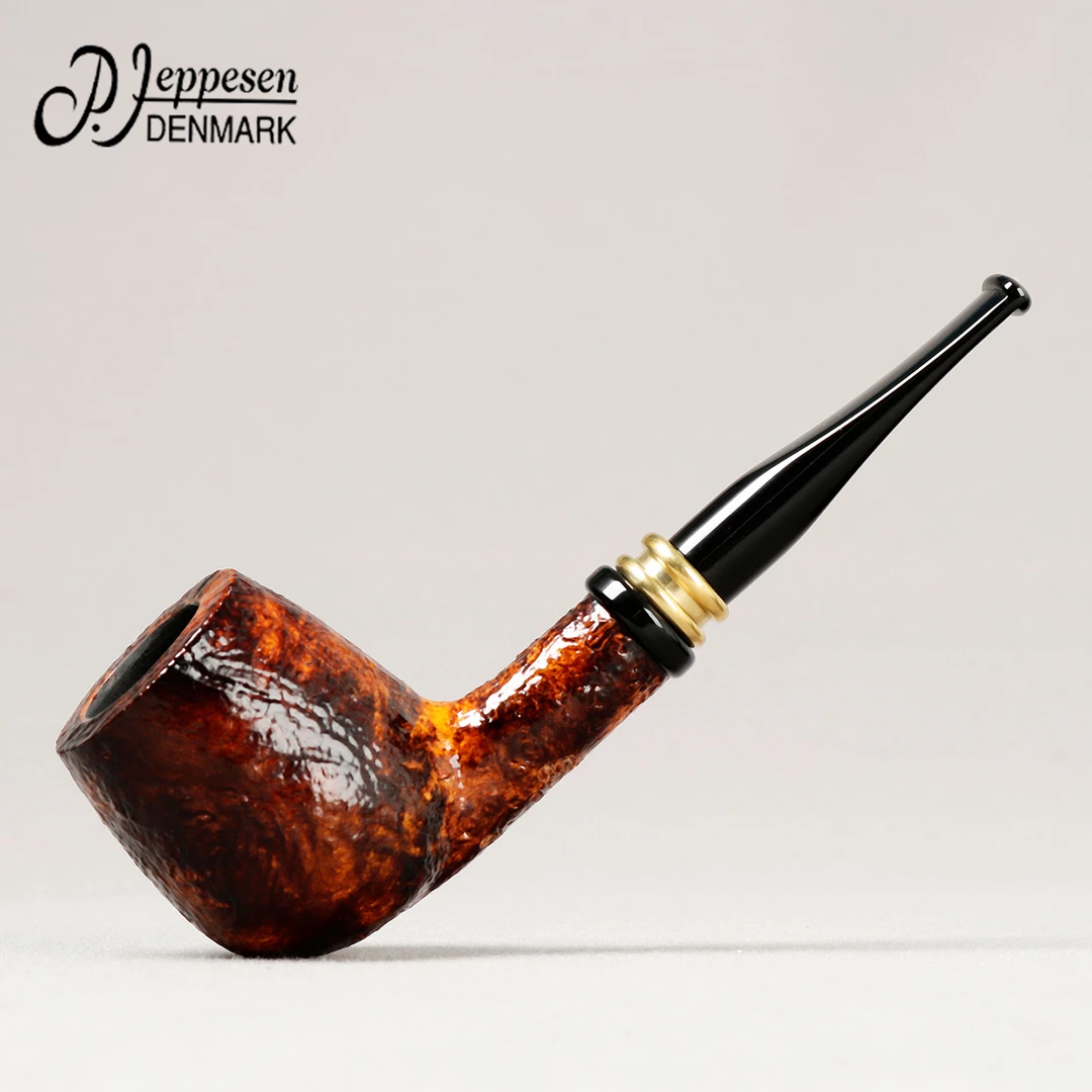 丹麦 吉普森 Classic2级 喷砂撞球直斗 手工石楠木烟斗