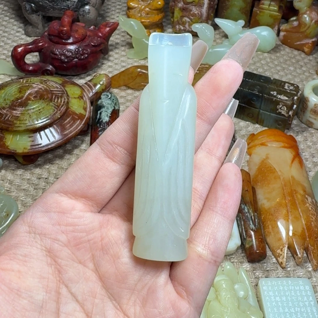 吊坠白玉菩提挂件