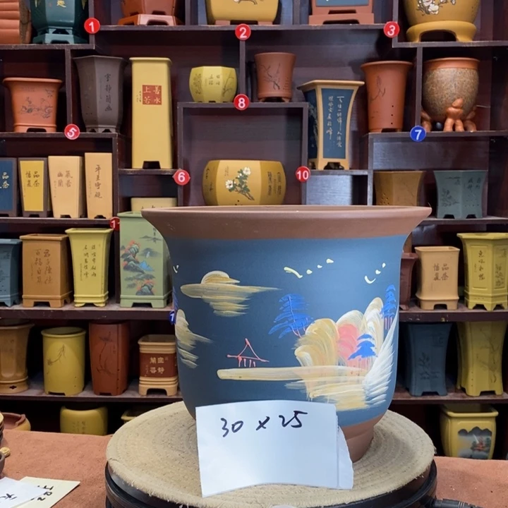 紫砂花盆紫砂艺术