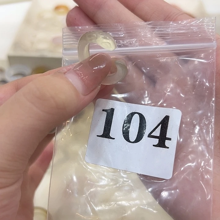 合金戒指玛瑙/玉髓104港13