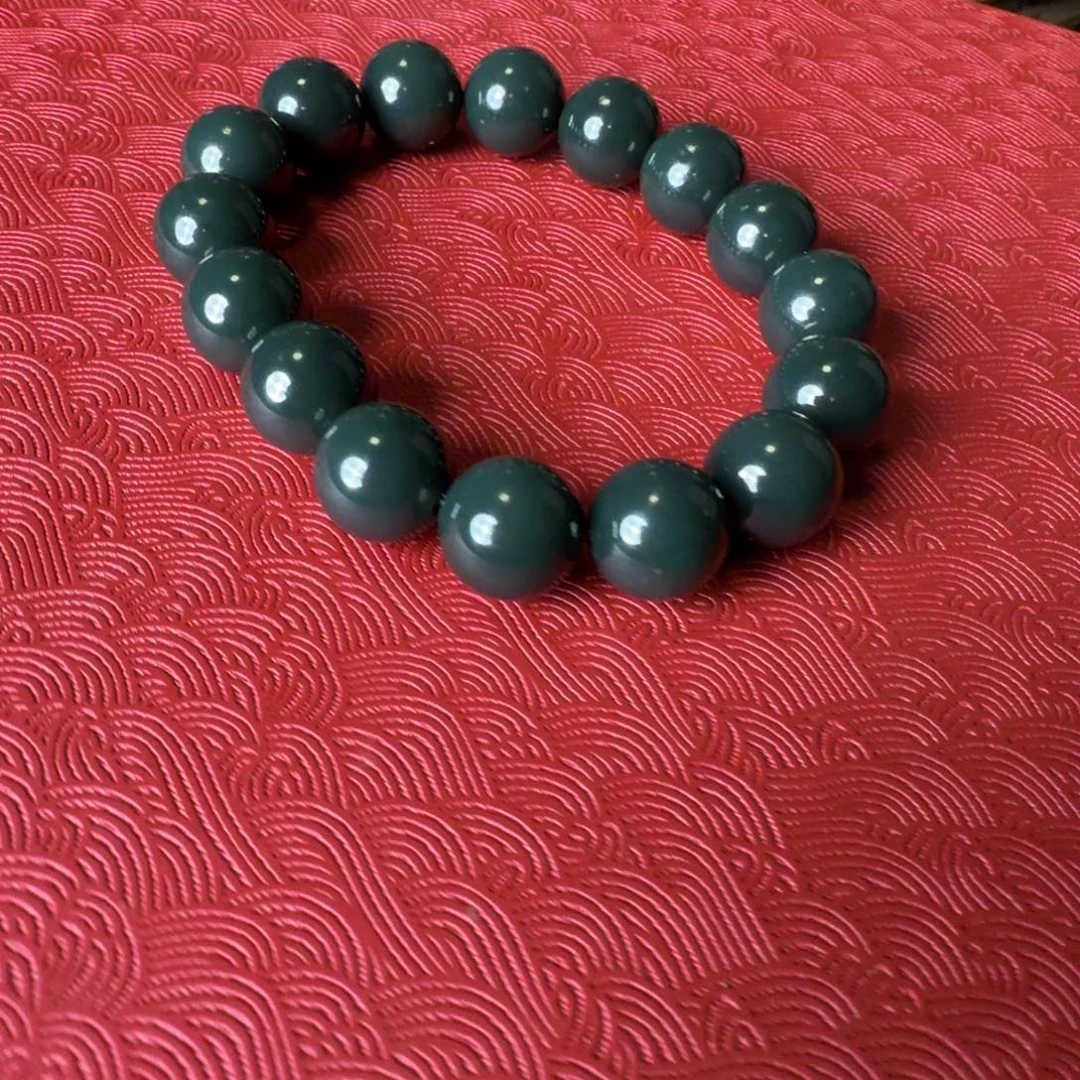和田玉（青玉）未镶嵌手链