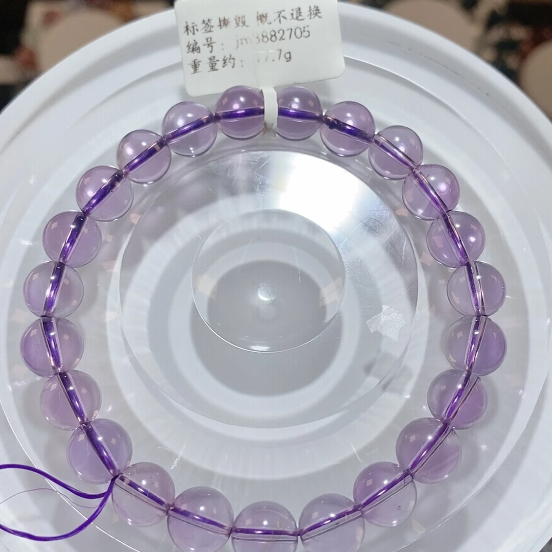 水晶手链未镶嵌F紫水晶8