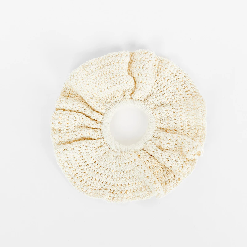 镂空发圈米白黑色TC1ZD19305