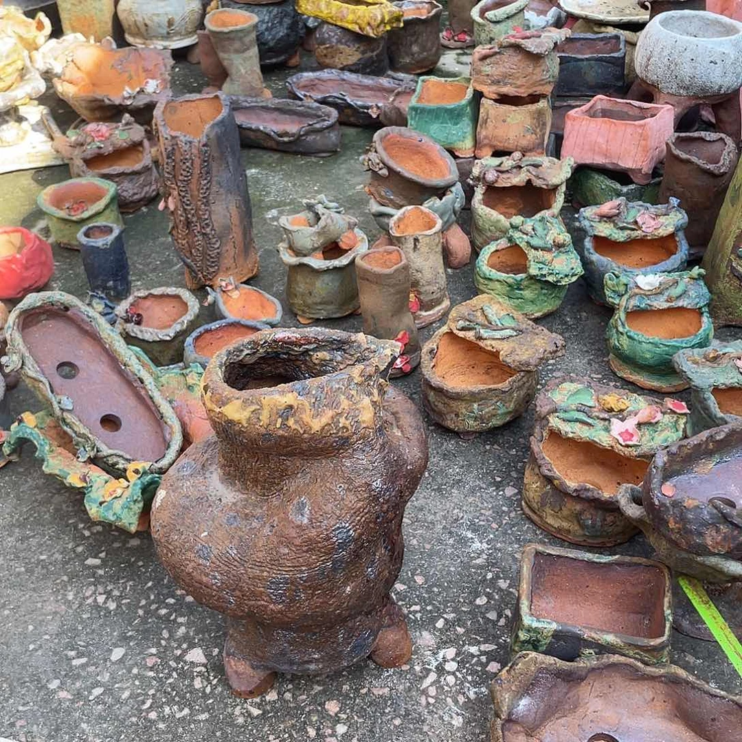 酸***枣新店开业福利高温粗陶手工花盆