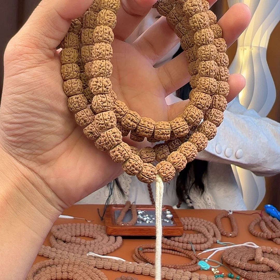 少***金刚菩提吊坠10mm 小金刚藏切厚切108脖挂