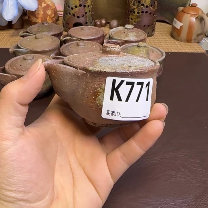 吨***G土器作品备前烧 掉皮