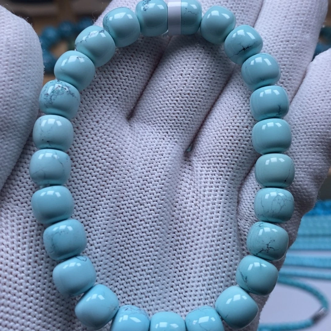 绿松石未镶嵌原矿纯干料绿松石