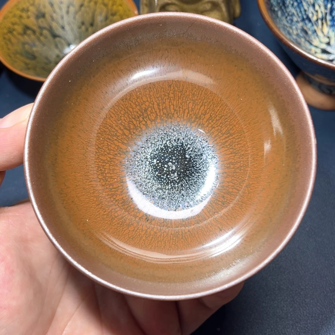 茶盏建盏手握泡茶主人杯