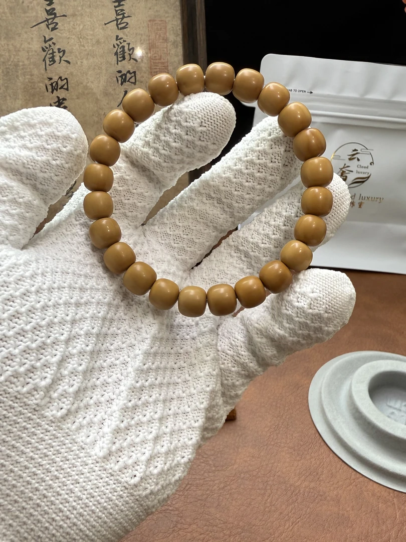 【云奢·Cloud luxury 】全品SSS级精工原色猴头核桃单圈文玩手串