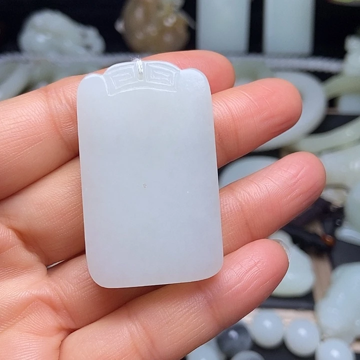 吊坠(不含链)未镶嵌和田玉