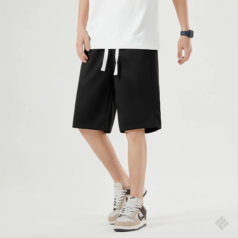 凡客依舍纯色短裤夏季简约舒适宽松百搭薄款透气男士五分裤