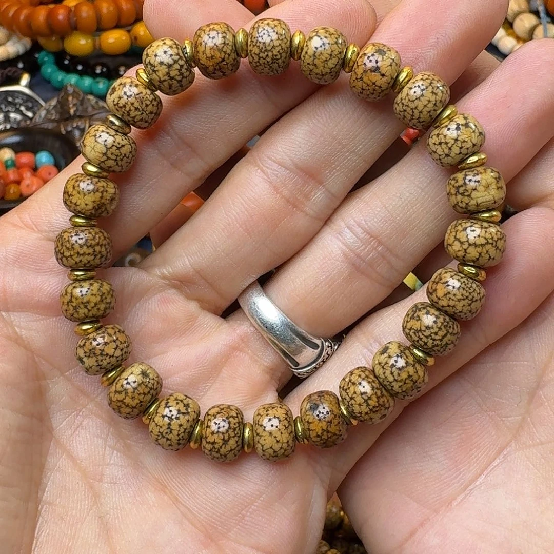 柏香籽/百香籽吊坠星月