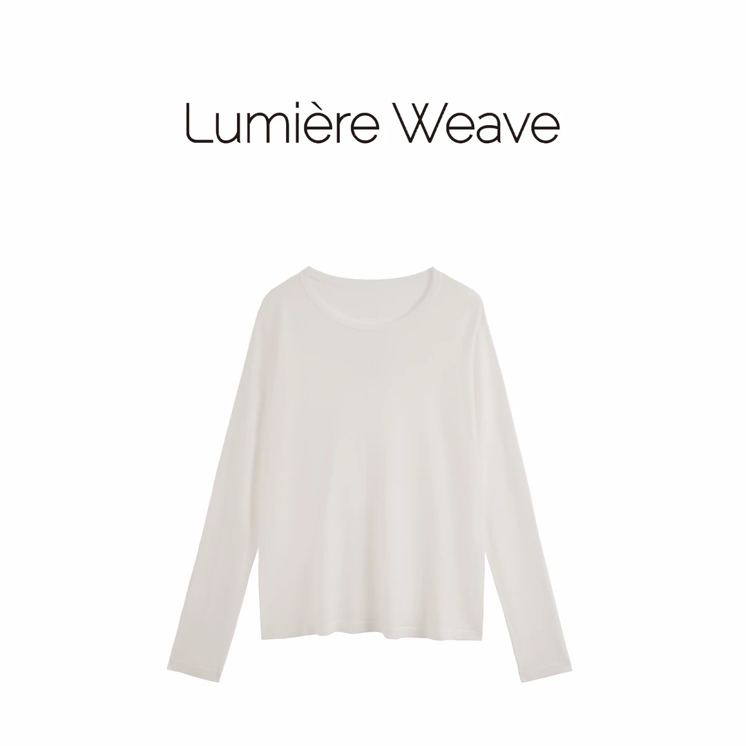 LumièreWeave【不染】LWTA1009微透长袖T恤