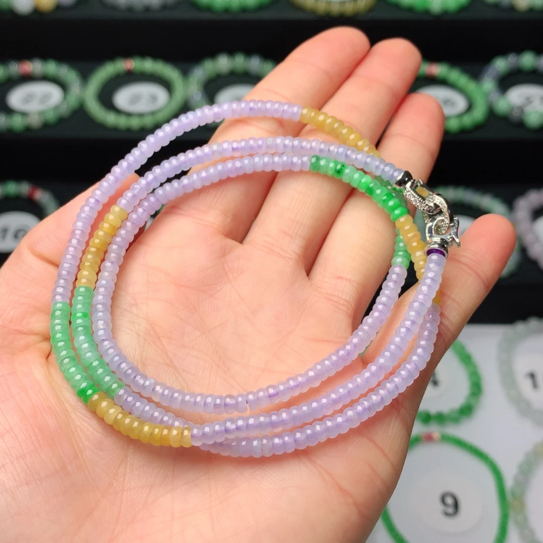 翡翠未镶嵌手链翡翠