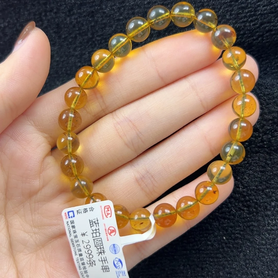 琥珀未镶嵌珠宝奇石