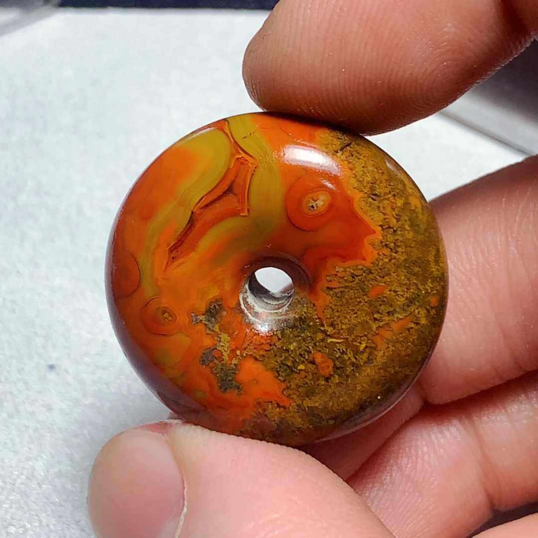 用***8玛瑙/玉髓未镶嵌战国红