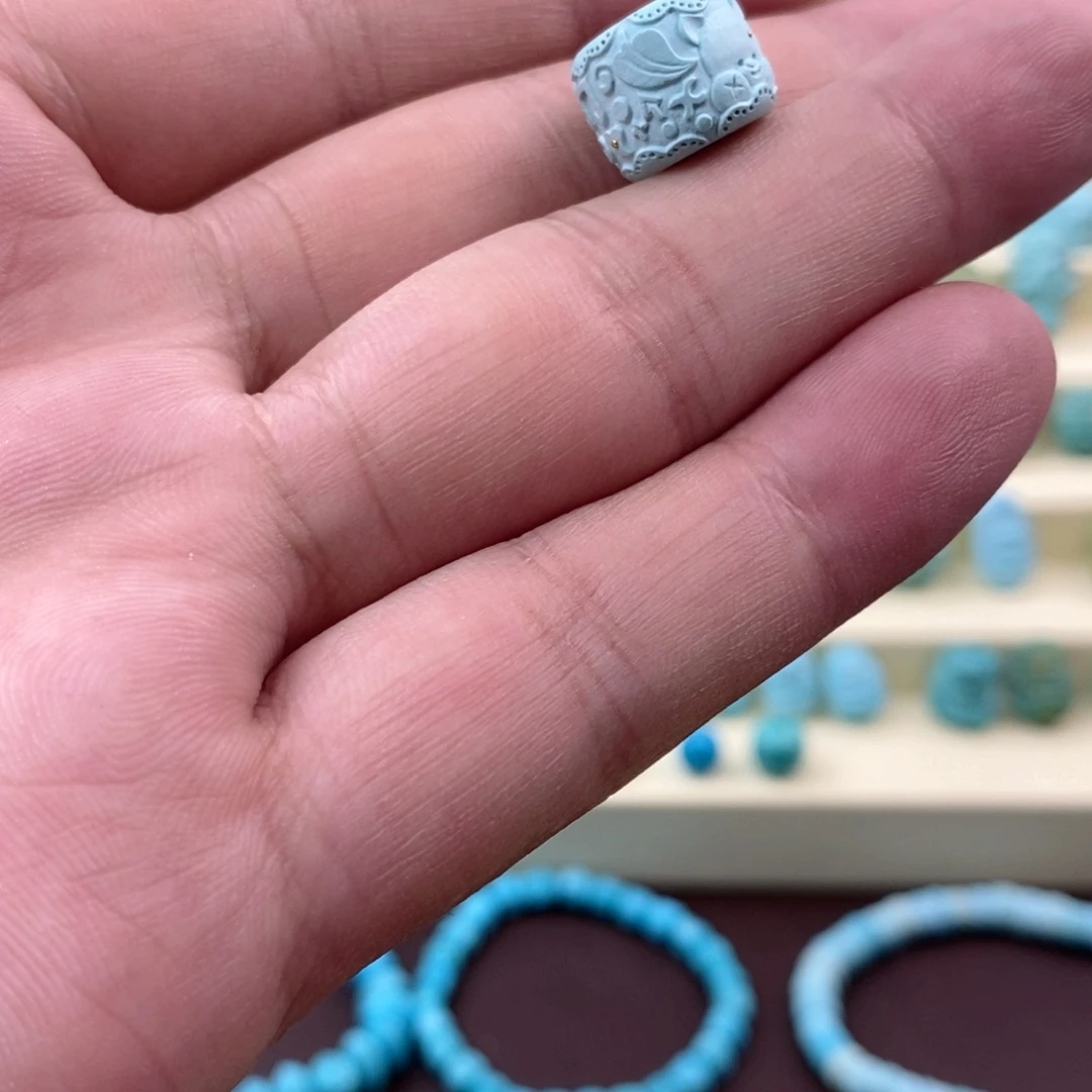 绿松石珠宝奇石未镶嵌