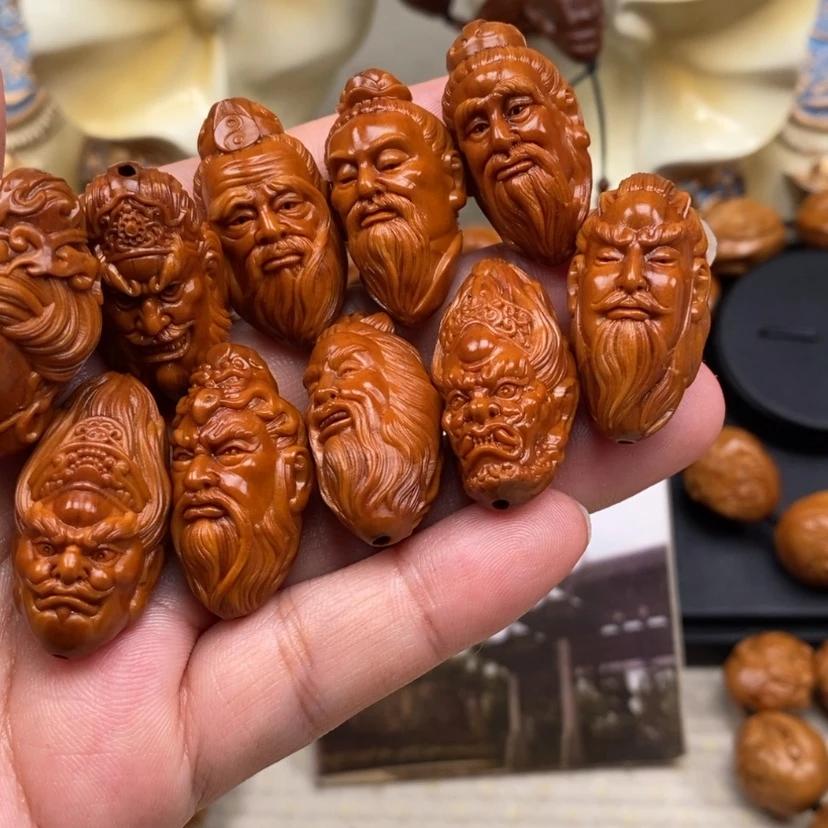 【闪购商品】橄榄核手串橄榄手工雕刻工艺