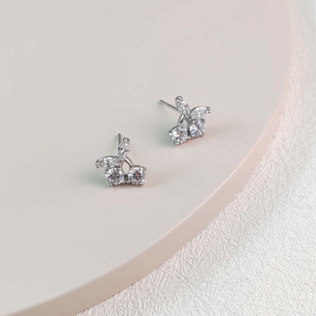 XUPING/旭平首饰 合金合成锆石耳饰 【参与满赠】GDQ  X000854975