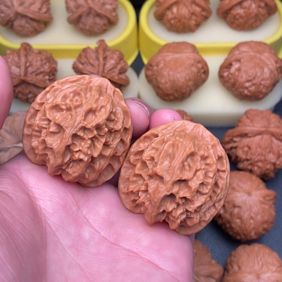 文玩核桃把件全品苹果40