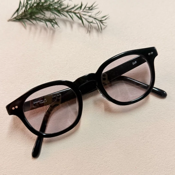 【六六中古】复古无度数眼镜ay1702镜腿宽度136