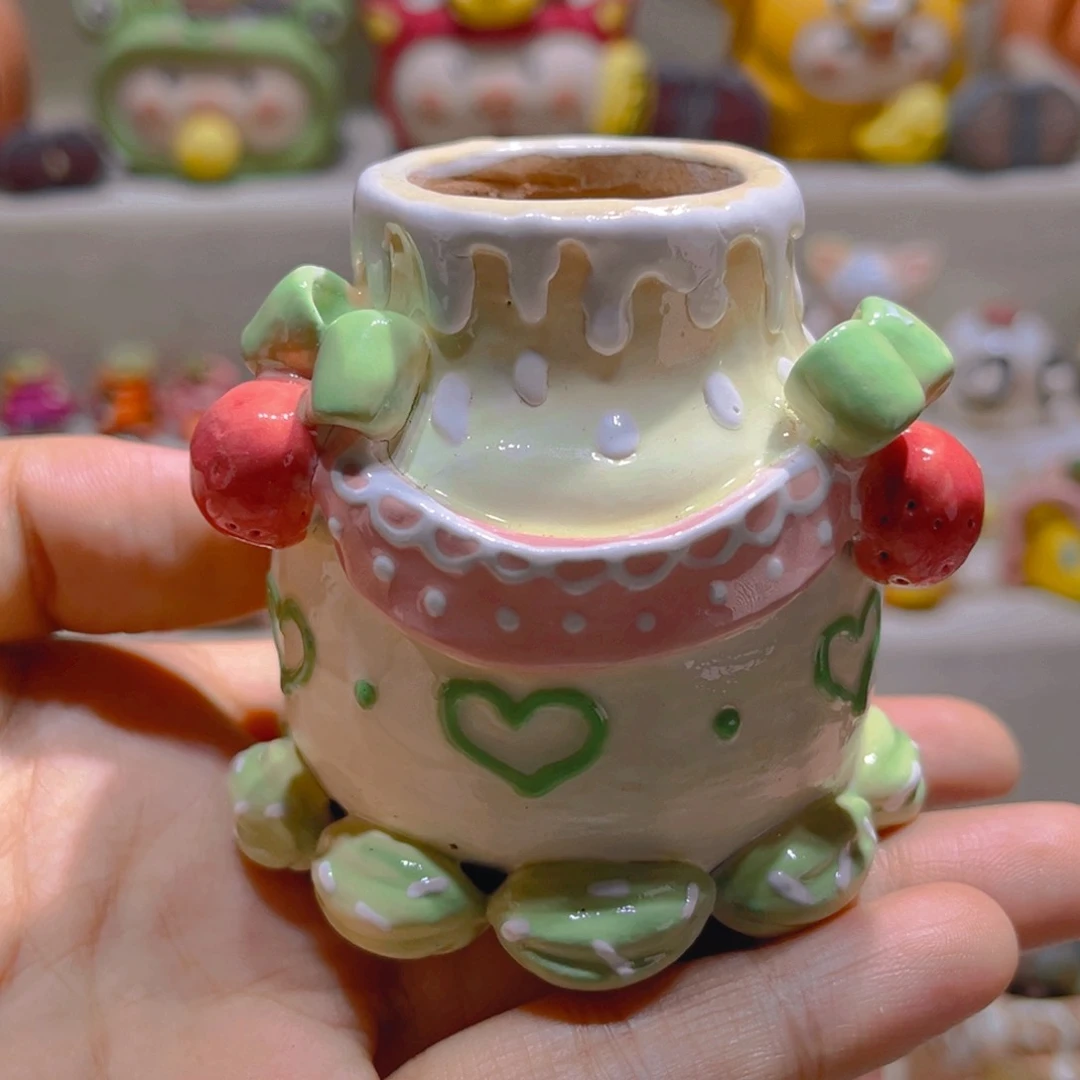 122纯手工制作重工盆盆