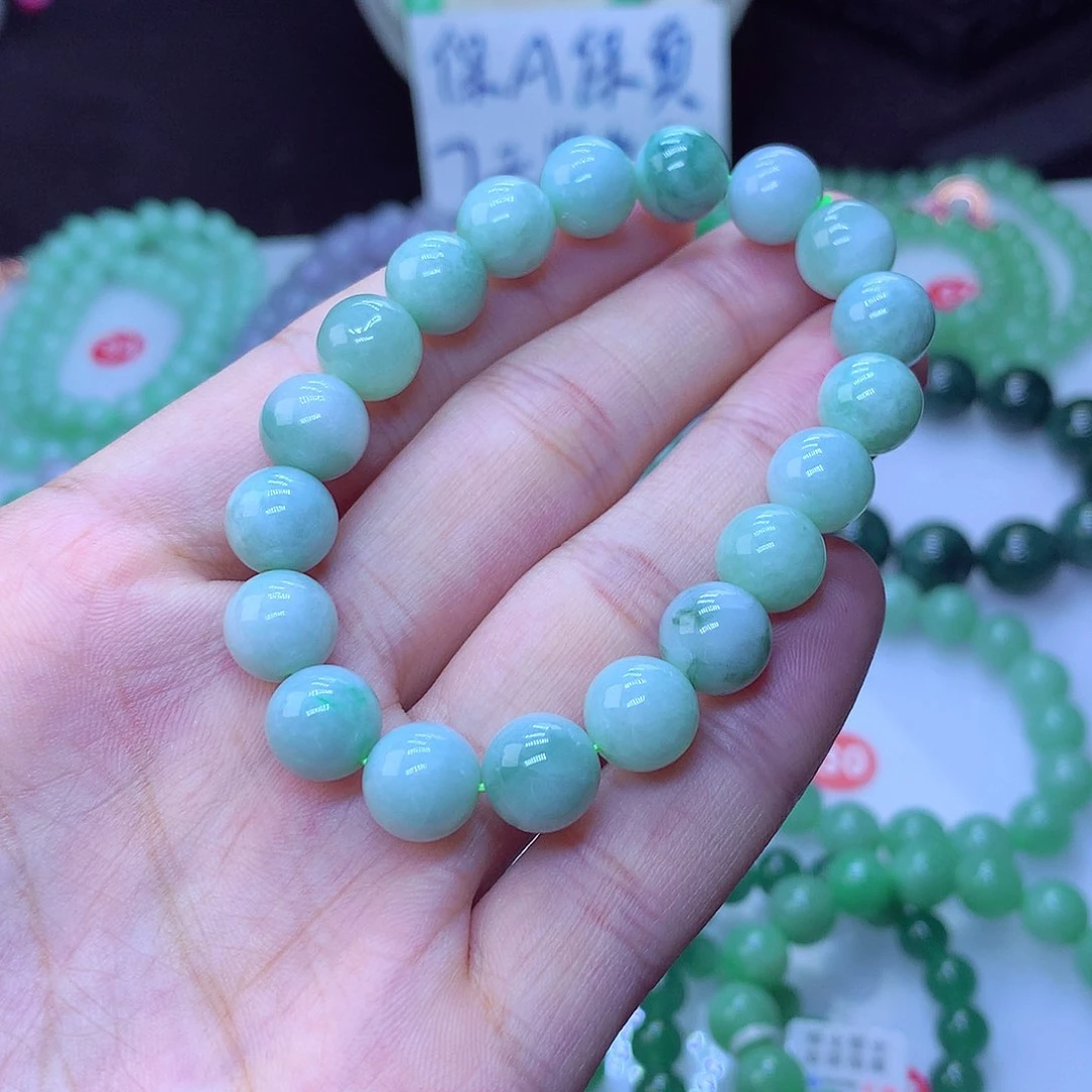 翡翠毛衣链未镶嵌卡10