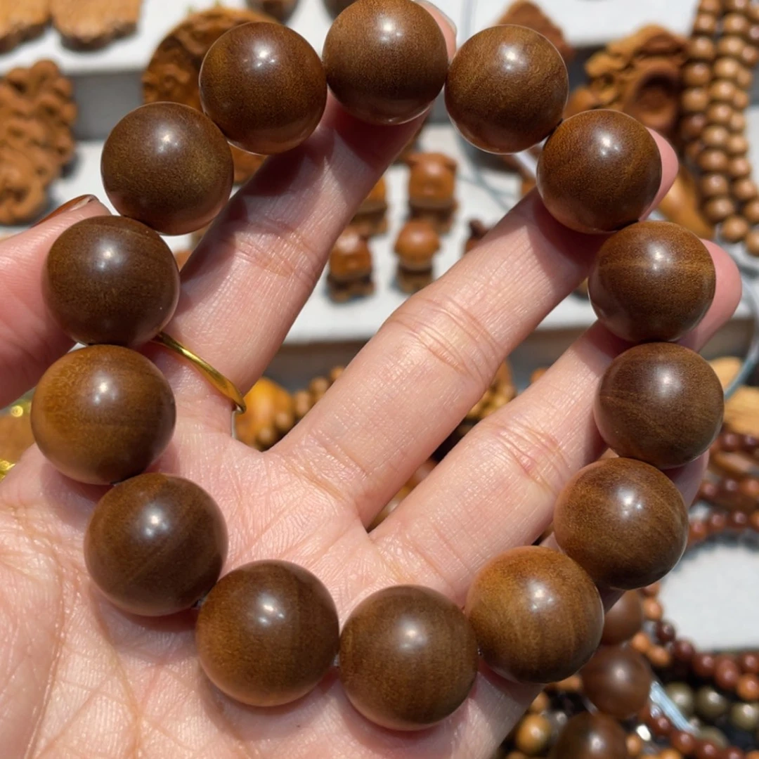 【闪购商品】檀香木手串/手链✎****ぶ1.6横纹珠子